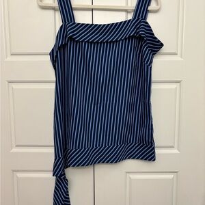 Banana Republic Navy Striped Camisole